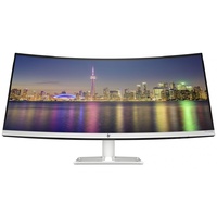 HP 34" 34f WQHD FreeSync Micro-edge IPS Curved Monitor 6JM50AA