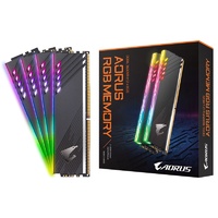 Gigabyte AORUS RGB 16GB (2x8GB) DDR4 3600MHz C18 RAM Memory with DEMO Kit