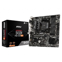 MSI B450M PRO-VDH MAX mATX Motherboard