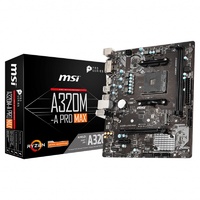 MSI A320M-A PRO MAX mATX Motherboard
