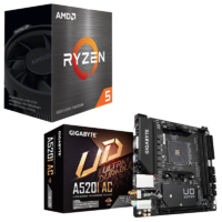 DEAL 3 - AMD Ryzen 5 5600X with Gigabyte A520I AC mini ITX Motherboard