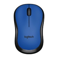 Logitech Silent Wireless Mouse M220 - Blue