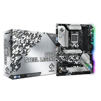 ASRock B460 STEEL LEGEND ARGB Super Cool ATX Motherboard