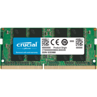 Crucial 16GB DDR4 2666MHz Sodimm CL19 Single Ranked CT16G4SFS8266