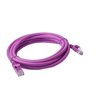 8Ware Cat6a UTP Ethernet Cable 3m Snagless Purple