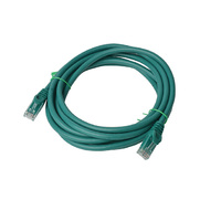 8Ware Cat6a UTP Ethernet Cable 3m Snagless Green