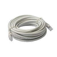 8Ware Cat6a UTP Ethernet Cable 10m Snagless Grey