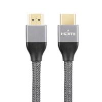 8Ware Premium HDMI 2.0 Cable 2m Retail Pack- 19 pins Male to Male UHD 4K HDR High Speed with Ethernet ARC 24K Gold Plated 30AWG