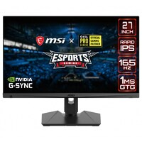 MSI Optix MAG274QRF 27" WQHD 165Hz 1ms HDR G-Sync USB-C Rapid IPS Gaming Monitor