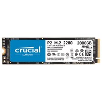 Crucial P2 2100MB/s 3D NAND NVMe PCIe M.2 SSD 2TB