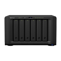 Synology DiskStation DS1621+ 6-Bay 3.5" Diskless 4xGbE NAS AMD Ryzen Quad Core 2.2GHz,4GB RAM, 3xUSB3,2x eSATA,Built in NVM