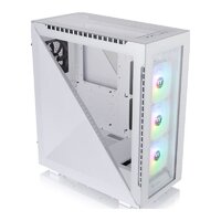 Thermaltake Divider 500 ARGB 4-Sided Tempered Glass Mid Tower Case Snow Edition