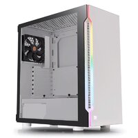 Thermaltake H200 RGB Tempered Glass Mid Tower Case Snow Edition
