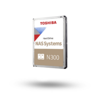 Toshiba N300 16TB 3.5" 7200RPM SATA NAS Hard Disk Drive HDWG31GAZSTA