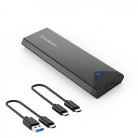 Simplecom SE509 NVMe (M Key) M.2 SSD to USB 3.2 G2 USB-C 10Gbps Enclosure