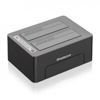 Simplecom SD422 Dual Bay USB 3.0 Docking Station for 2.5" and 3.5" SATA Drive Offline Clone