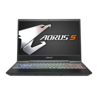 AORUS 5 NA-7AU1131SH 15.6"FHD 144Hz Core i7-9750H 4G-GTX1650 16G 512GB SSD+1T W10