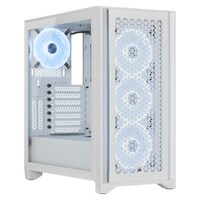 Corsair iCUE 4000D RGB AIRFLOW QL True White Mid Tower Case