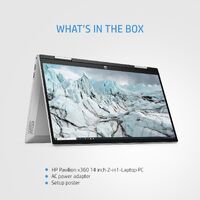 HP Pavilion x360 14-dy0132TU 4C1L2PA 14"FHD Touch Core i5-1135G7 8GB 512GB SSD W11