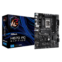 ASRock H670 PG Riptide DDR4 ATX Motherboard