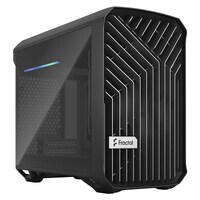 Fractal Design Torrent Nano Black TG Dark Tint Tempered Glass Micro Tower Case