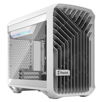 Fractal Design Torrent Nano White TG Clear Tint Tempered Glass Micro Tower Case
