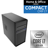 OLC Home & Office Compact i7 PC | Intel Core i7-10700 | 16GB RAM | 500GB SSD