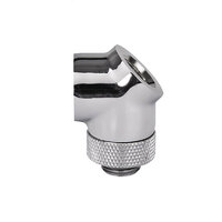 Thermaltake Pacific G1/4 45 Degree Adapter - Chrome