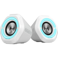 Edifier G1000 RGB 2.0 Bluetooth/USB/AUX 10W Gaming Speakers White