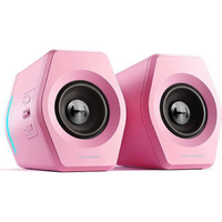 Edifier G2000 RGB 2.0 Bluetooth/USB/AUX 16W Gaming Speakers Pink