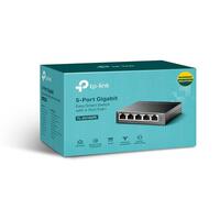 TP-Link TL-SG105PE 5-Port Gigabit Easy Smart Switch with 4 Port PoE+