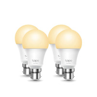 TP-Link Tapo L510B(4-Pack) Tapo Dimmable Smart Light Bulb Bayonet Fitting B22 4 Pack