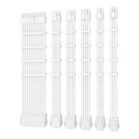 Antec PSU Sleeved Extension Cable Kit V2 - White (compatible with any brand PSU)