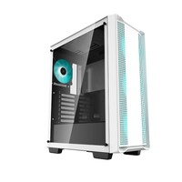 DeepCool CC560 White Tempered Glass Mid Tower Case
