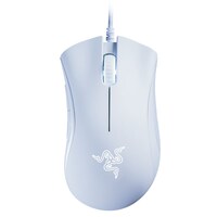 Razer DeathAdder Essential White Edition - Ergonomic Wired Gaming Mouse