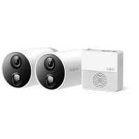 TP-Link Tapo C400S2 Smart Wire-Free Security Camera System, 2-Camera System