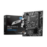 MSI PRO B760M-E DDR4 mATX Motherboard