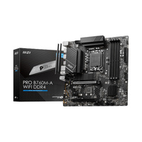 MSI PRO B760M-A WIFI DDR4 mATX Motherboard