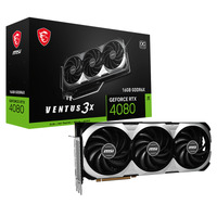 MSI GeForce RTX 4080 VENTUS 3X OC 16GB GDDR6X Next GEN Graphics Card