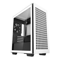 DeepCool CH370 White Tempered Glass Mid Tower Case