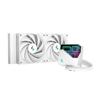 DeepCool LT520 White 240mm Infinity Mirror Premium Liquid CPU Cooler