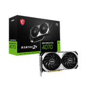 MSI GeForce RTX 4070 VENTUS 2X OC 12GB GDDR6X Next GEN Graphics Card