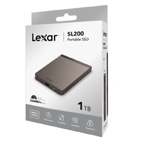 Lexar SL200 Portable SSD 1TB up to 550MB/s read, up to 400MB/s write