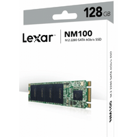 Lexar NM100 M.2 2280 PCIe Gen3x2 SSD 128GB up to 550MB/s read 500MB/s write