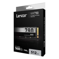 Lexar NM790 M.2 2280 PCIe Gen4x4 SSD 512GB up to 7200MB/s read 4400MB/s write