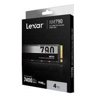 Lexar NM790 M.2 2280 PCIe Gen4x4 SSD 4TB up to 7400MB/s read 6500MB/s write