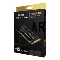 Lexar NM800 Pro M.2 2280 PCIe Gen4x4 SSD 1TB up to 7500MB/s read 6300MB/s write