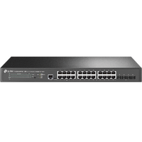 TP-Link TL-SG3428XPP-M2 JetStream 24-Port 2.5GBASE-T and 4-Port 10GE SFP+ L2+ Managed Switch with 16-Port PoE+ & 8-Port PoE++