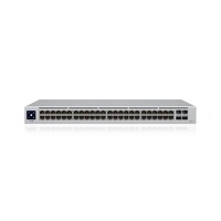 Ubiquiti UniFi 48 port Managed Gigabit Layer2 switch - 48x Gigabit Ethernet Ports w/ 32x 802.3at POE+, 4x SFP Port Touch Display 195W