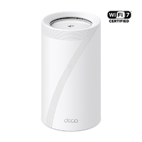 TP-Link Deco BE85(1-pack) BE22000 Tri-Band Whole Home Mesh Wi-Fi 7 System (WIFI7)